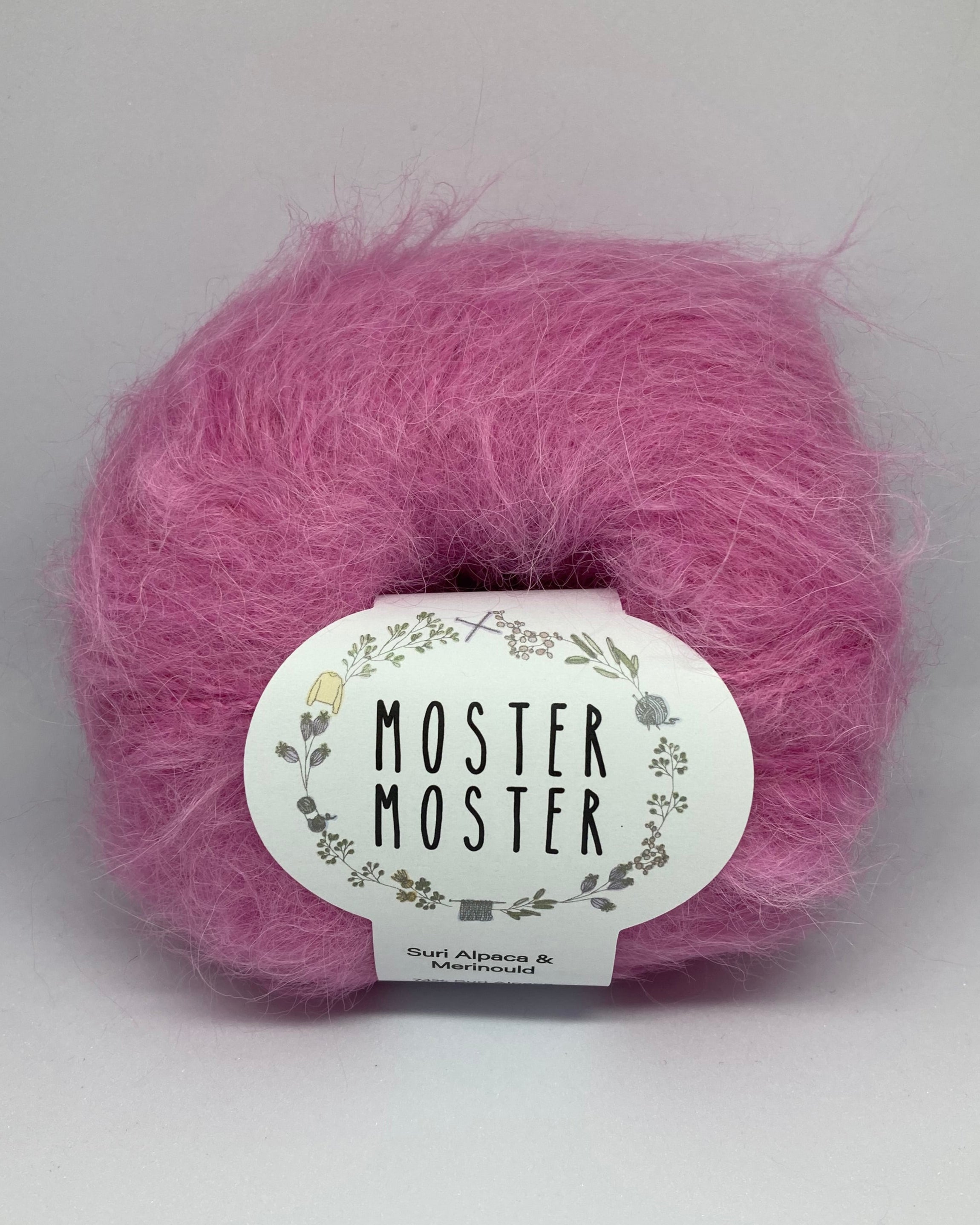RASPBERRY MOUSSE (SURI ALPACA & MERINOWOOL)